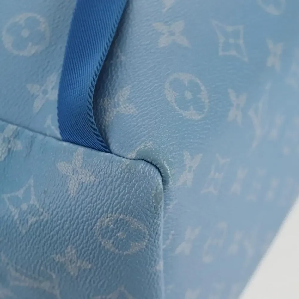Louis Vuitton Monogram Clouds Multi Pocket Backpack Blue